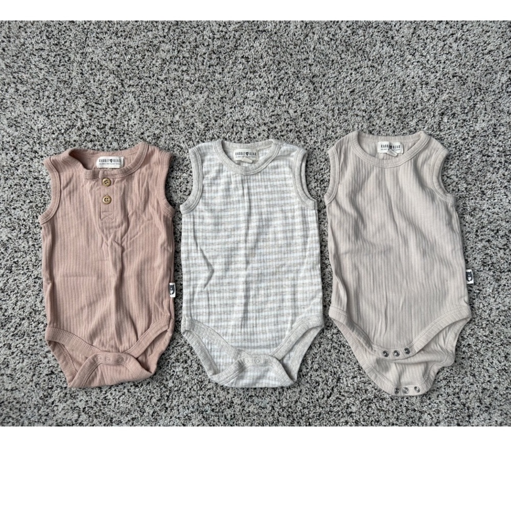 3 Tank Onesies
